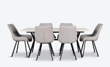 Dining Table and 6 Chairs plus